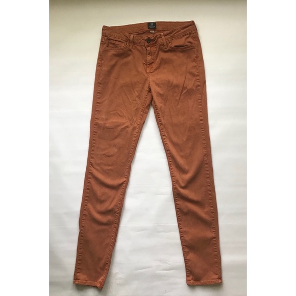 Rust/burnt orange 🤘skinny jeans - Picture 1 of 7